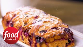 Blueberry-Cream Cheese Pull-Apart Bread | Food Network screenshot 4