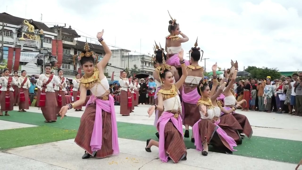 Apsara dance, Khukhan , Thailand
