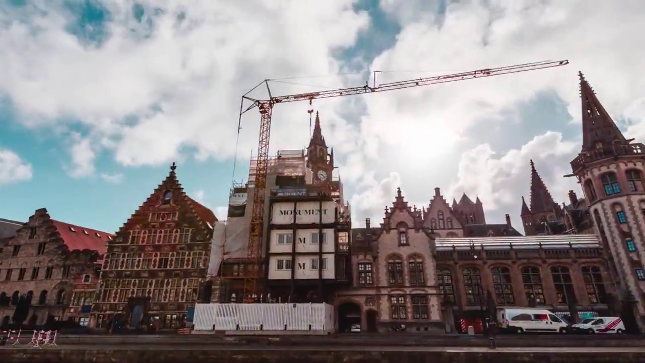 Fly through Ghent - Belgium | Gent - België
