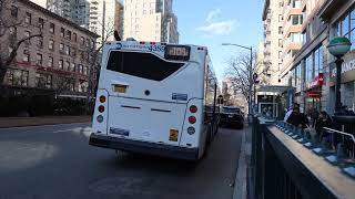 MTA NYCT on the M104 Northbound at Broadway W 79th St