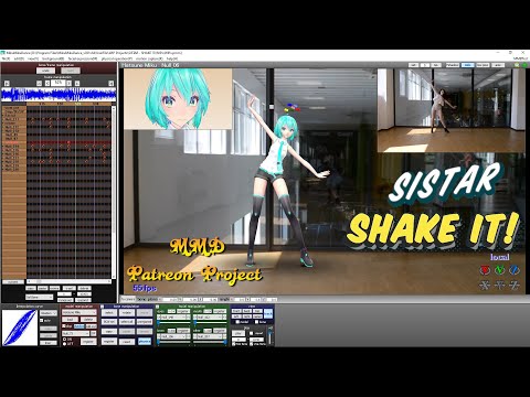 MMD SISTAR SHAKE IT WIP1 