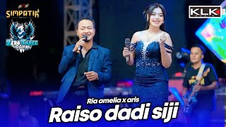 Download lagu RAISO DADI SIJI - RIA X ARIS - LIVE SIMPATIK MUSIC KLK AUDIO - ZERO TREE MADIREDO PUJON MALANG
