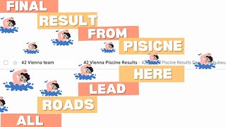 42 Vienna Piscine result outcome (Will i be selected?).