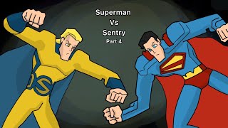 Superman vs Sentry Animation (DCU vs MCU) Finale Part 4