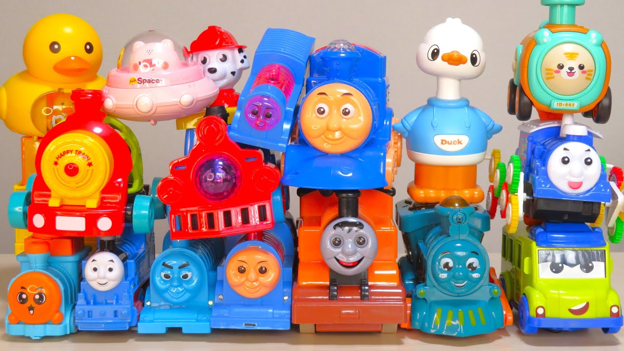 Put the batteries into the toys