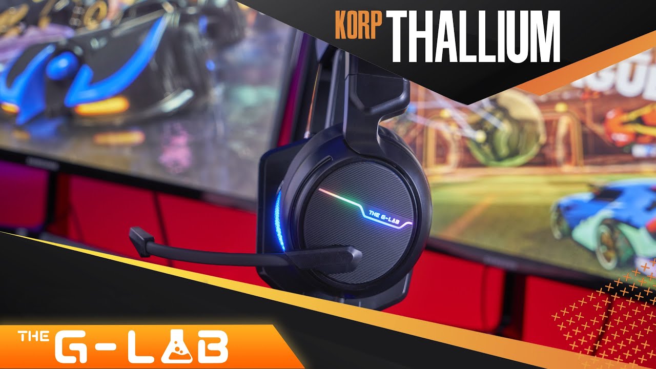Test The G-Lab Korp Thallium : Avis complet et détaillé - Casque