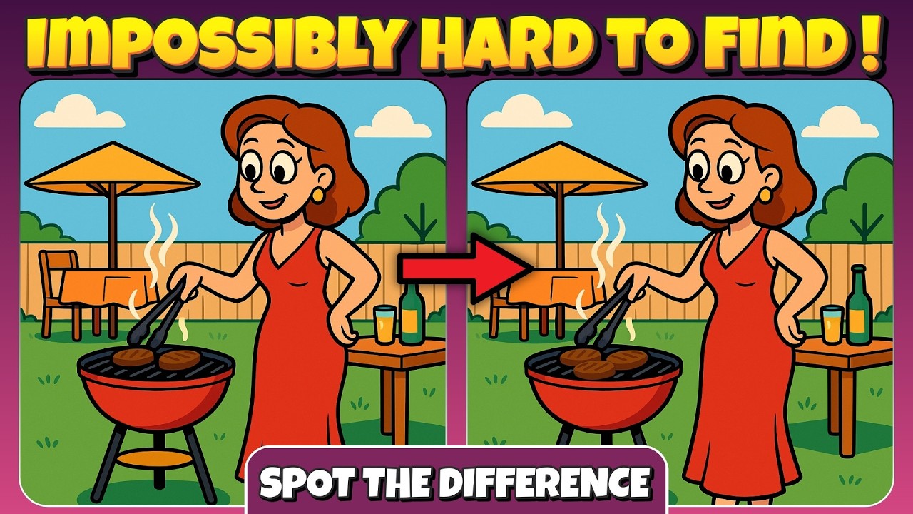 🦊Find the difference : 99% Will FAIL this test! (Can you spot it?) ❌