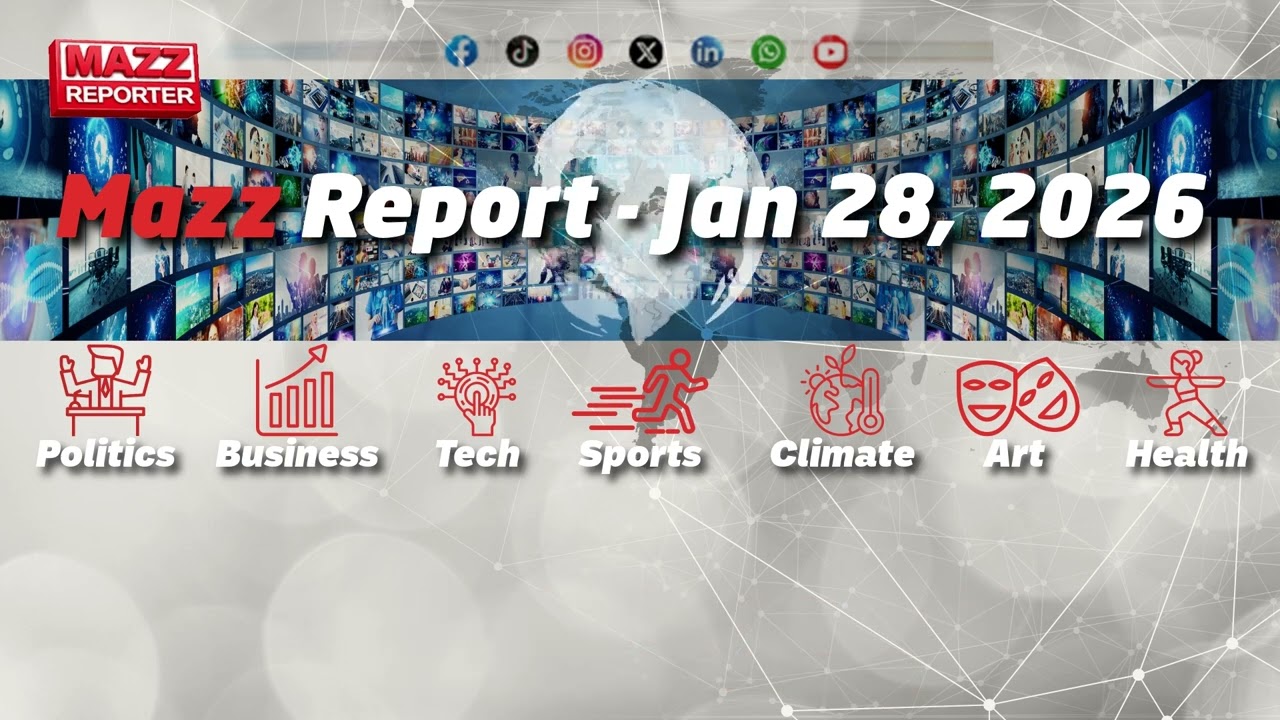 28 jan 2026 Mazz Report - (audio-only with a static thumbnail and custom subtitles)