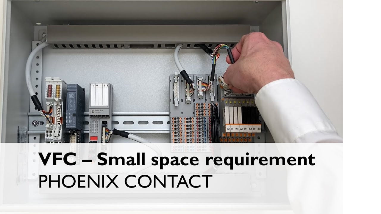 VARIOFACE Front Connect – Small space requirement