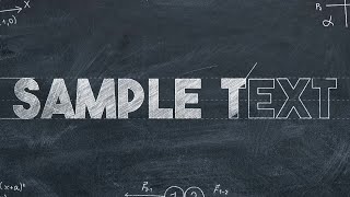 Chalkboard Math Logo