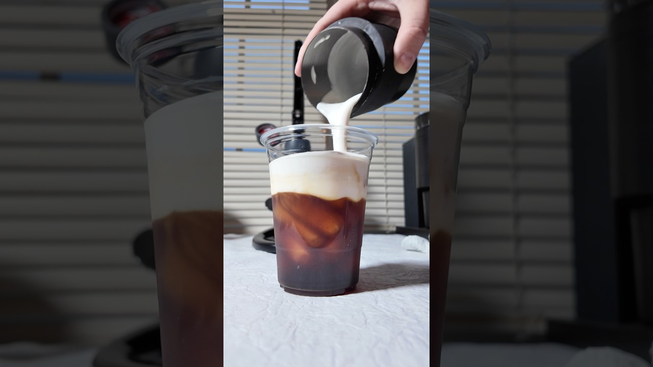 Cold brew with cold foam. Simple, smooth, and delicious. 