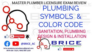 COMMON PLUMBING SYMBOLS & COLOR CODE