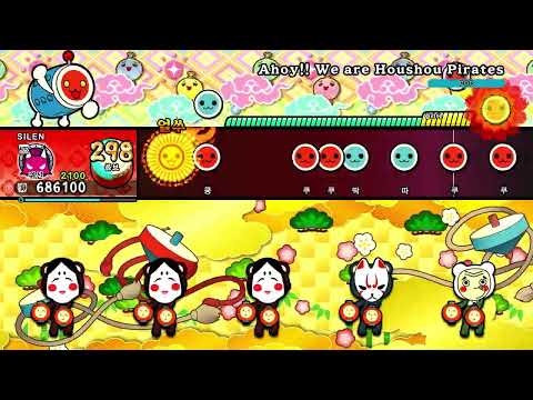 【太鼓の達人 NS2】 Ahoy!! 我ら宝鐘海賊団☆ / 宝鐘マリン【オート動画】