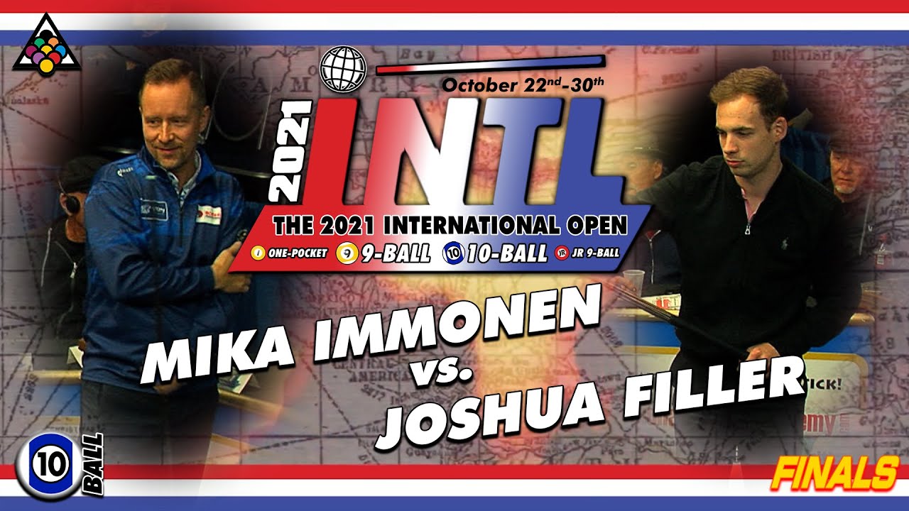 10-BALL: JOSHUA FILLER VS MIKA IMMONEN - INTERNATIONAL OPEN BIG FOOT CHALLENGE