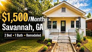 Savannah GA Home for Rent | Remodeled 2 Bed 1 Bath | $1,500/Month