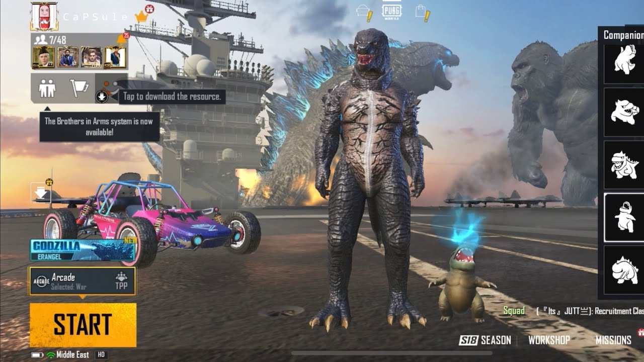 Hola Buddy Spin | King Kong & Godzilla Outfit & Companion | Got Everything | PUBG MOBILE 