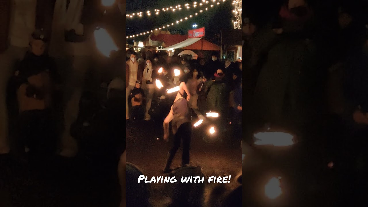 Playing with fire! 🔥 