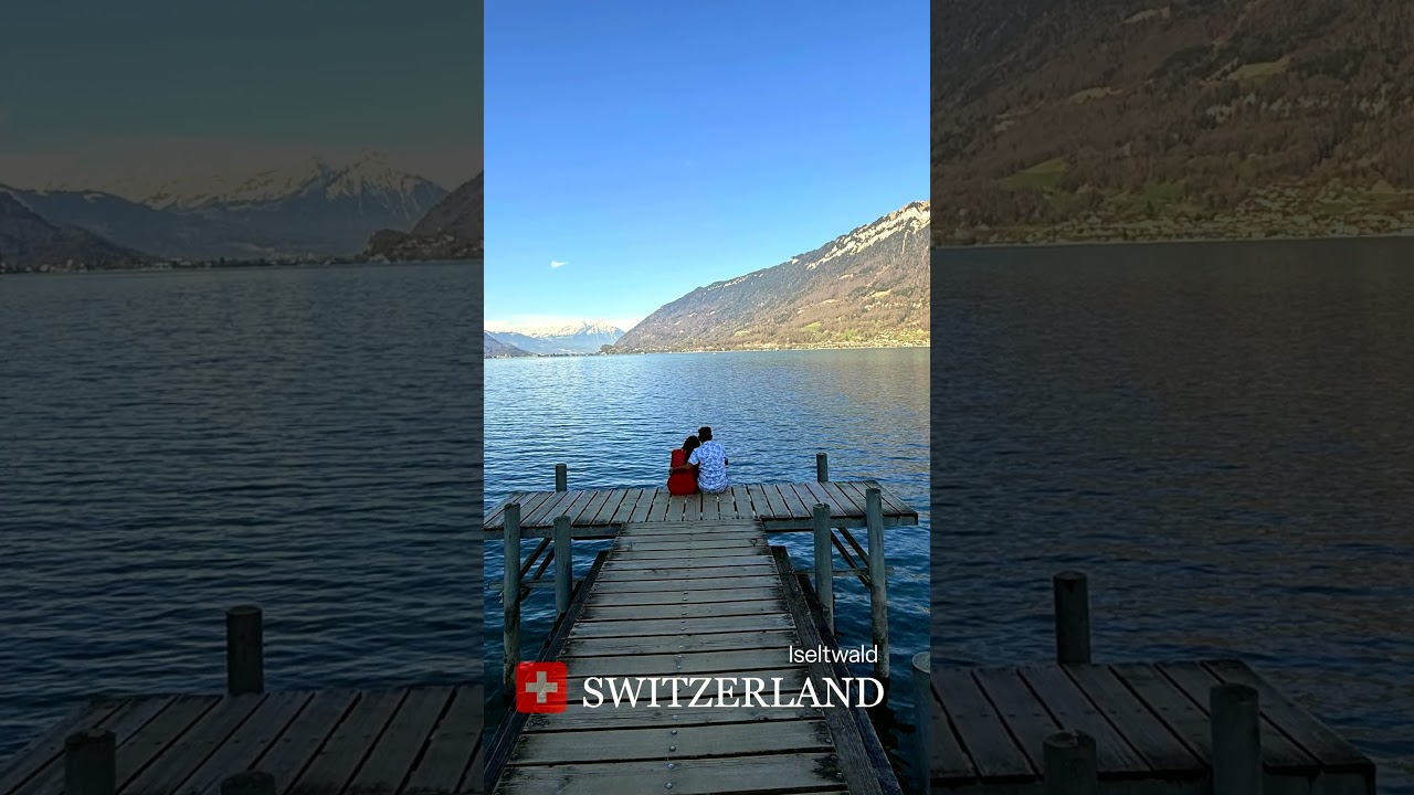 📍Iseltwald famous crash landing on you pier 