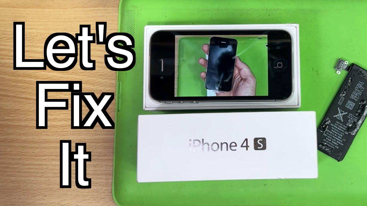 I hijacked the Dankpods desk (iPhone 4S repair)