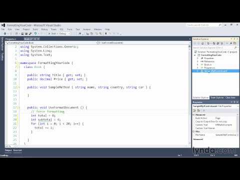 0508 Formatting your code