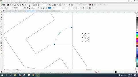 Corel Draw Tips & Tricks Make tabs at the same angle as your Drawing