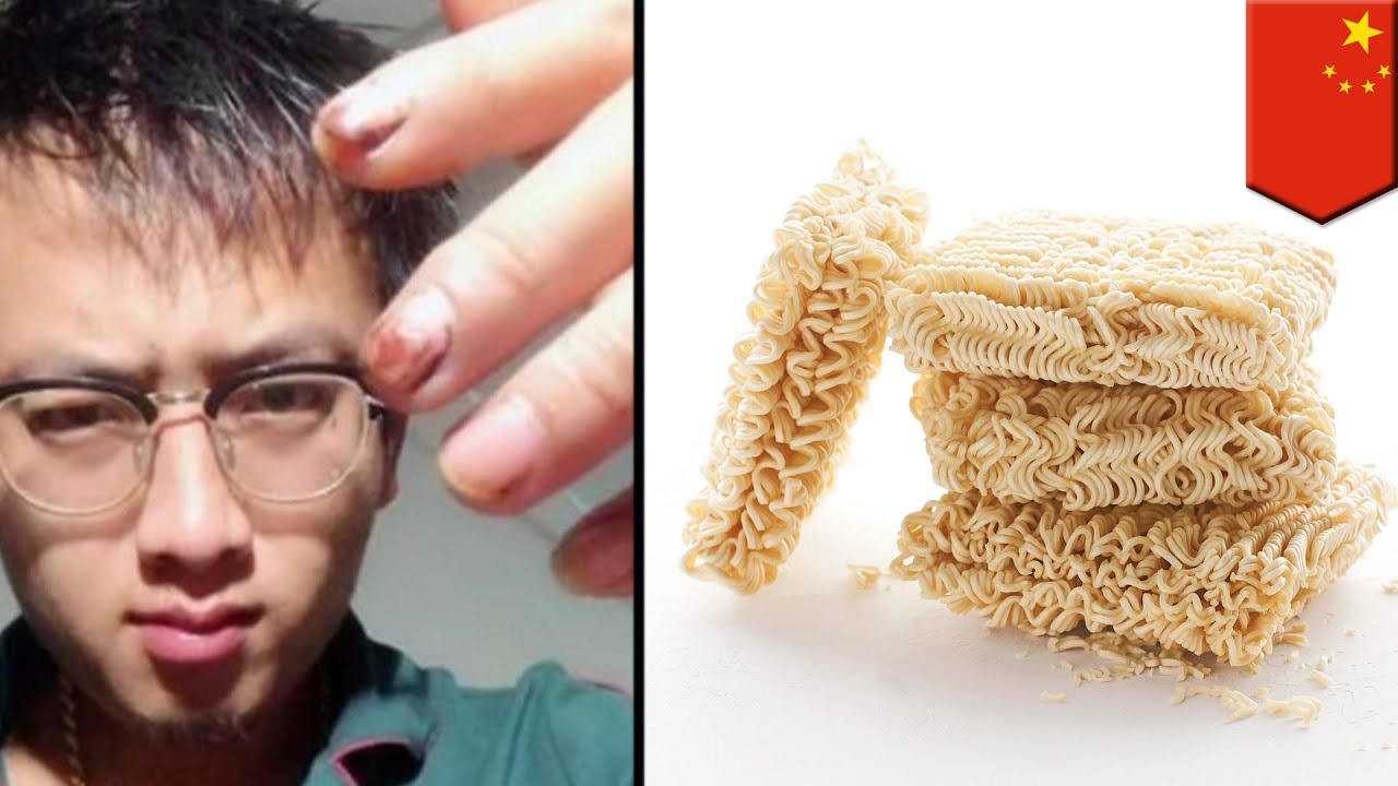 Man uses instant noodles to fix everything   TomoNews