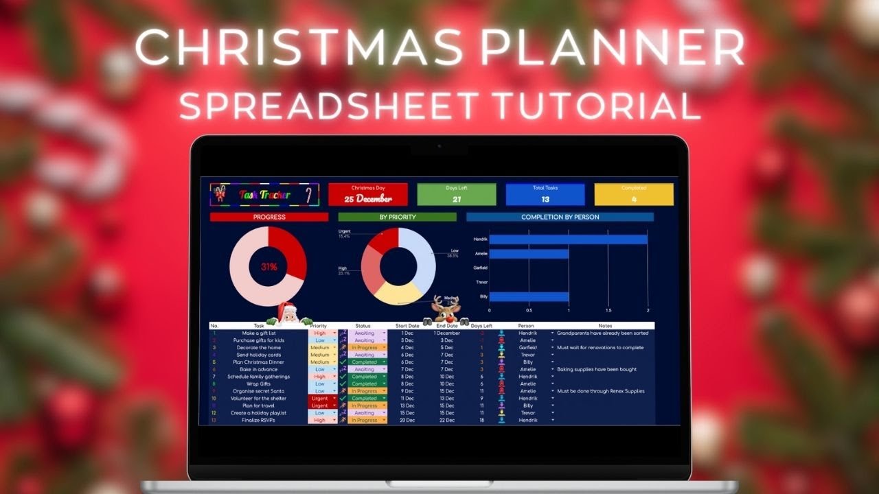 Plan Your Perfect Christmas with XcelStudio Christmas Planner ...