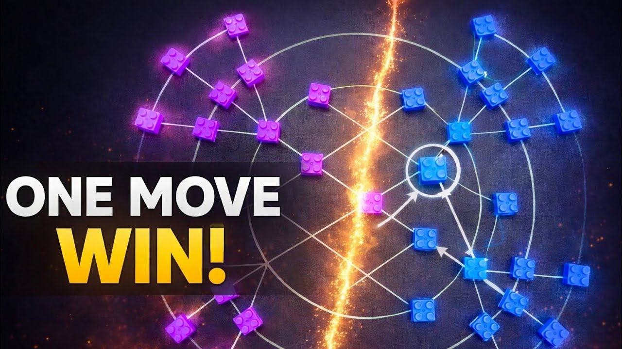 One Smart Move = Instant Win | 16 Beads Strategy Game