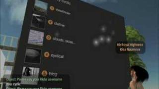 Flickr Sets in Second Life