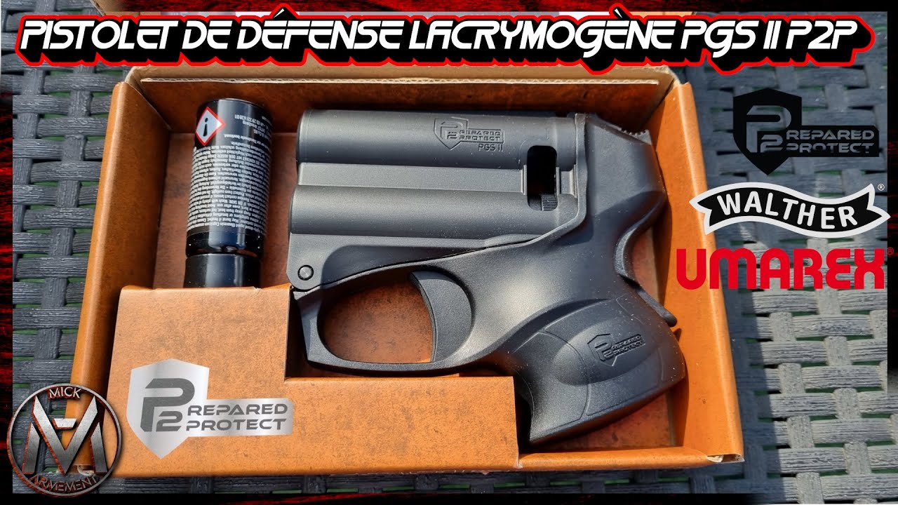 Pack JPX4 laser Jet defender PIEXON + 4 cartouches + holster Kydex -  Pistolets lacrymogène - Bombe lacrymogène - Auto Défense