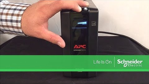 Adjusting Input Sensitivity on APC Back-UPS Pro XS M Series | Schneider Electric Support