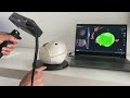 Scan and repair a broken human skull model by CR-Scan Otter