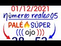 NÚMEROS PARA HOY 01/12/21 DE DICIEMBRE /PALÉ Y TRIPLETAS para GANAR HOY las LOTERÍAS/ SORTEOS de HOY