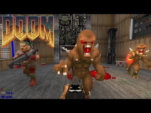 Doom the Way id Did + Voxel Doom + Nash's Gore + IDKFA soundtrack = pixelated greatness
