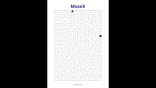 Free Printable Maze Puzzle #7 | Intermediate Brain Game #Shorts