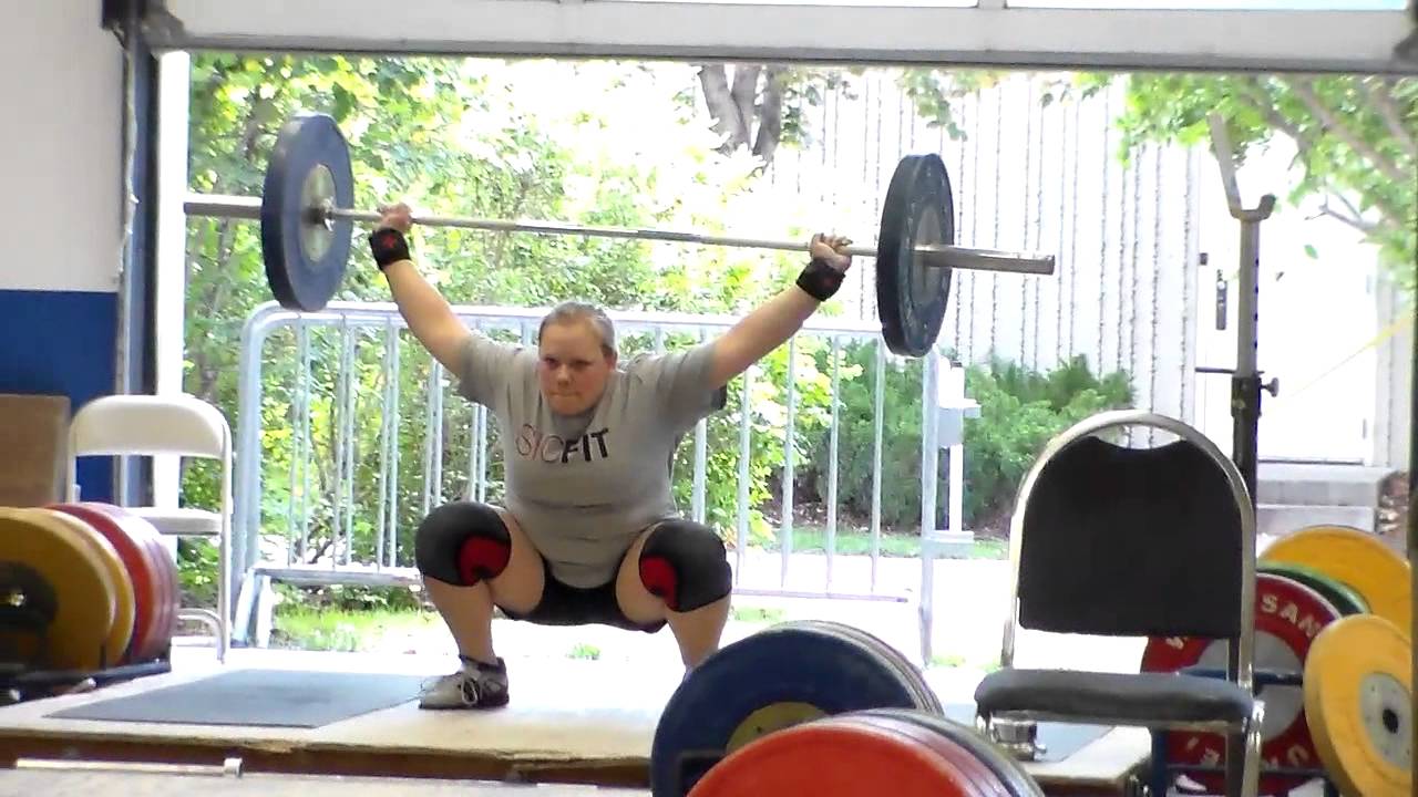 Trinity McKain (75+ kg) 55 kg (121 lb) Snatch YouTube
