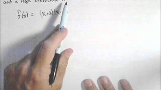 Celebrity Finding a 2nd Degree Polynomial Given Roots Wealth