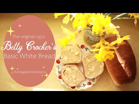 Bake Bread with Me the Old Fashioned Way Vintage Kitchen Basics by With Love, Kristina