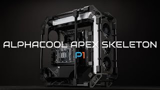 Project STO: Quick look at the Alphacool Apex Skelton Carbon fiber pc case and build concept Part 1