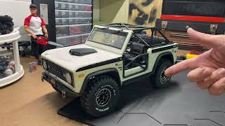 Axial SCX10 III Early Ford Bronco RC - New wheels and tires