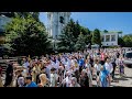 День Крещения Руси. Торжественная Литургия и Крестный ход в Лавре.