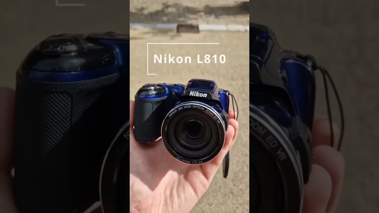 Nikon Coolpix L810 - 16.1 MP, 26x Zoom, HD Video 📸✨
