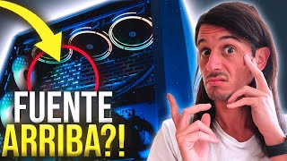 Un PC GAMING con la FUENTE ARRIBA!?  - Review Nfortec Aqueronte