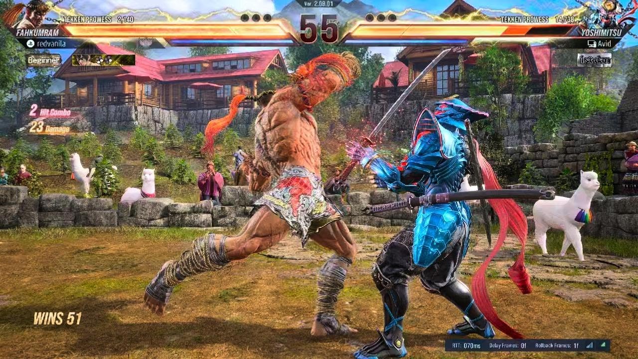 Fah vs Yoshimitsu