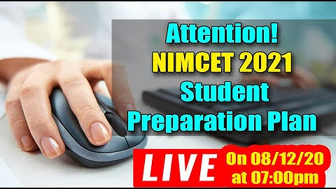 NIMCET 2021 Preparation Plan | How to prepare for NIMCET 2021 - Crack Tips & Tricks