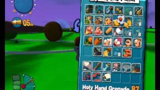 Worms 4 Mayhem Bugs - WTF??? ele sabe voar???