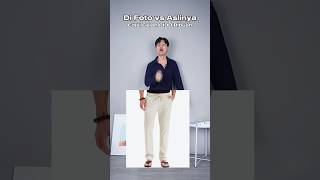 Difoto Vs Asli Celana 100rban