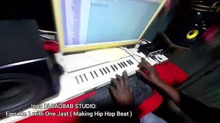 Inna Di Baobab Studio Episode 1 With One Jast Making Hip Hop Beat
