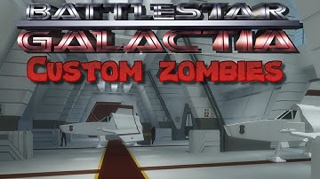 Battlestar Galactica AMAZING DETAIL!! solo complete - Call of duty world at war custom zombies map