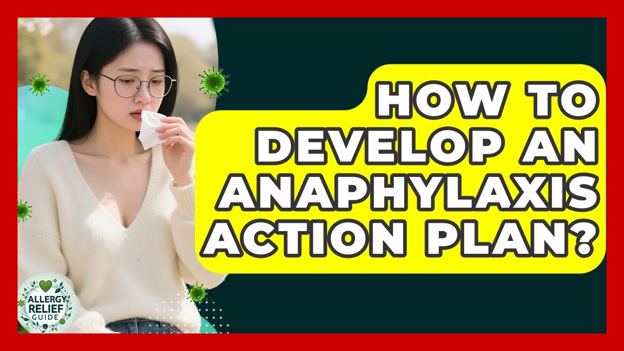 How To Develop An Anaphylaxis Action Plan? - Allergy Relief Guide